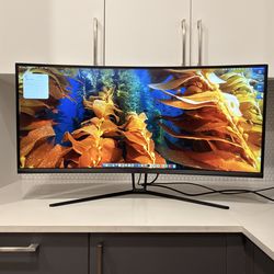 Monoprice 35" Zero-G Curved Ultrawide Gaming Monitor - 120Hz UWQHD