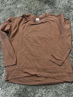 Women’s brown long sleeve