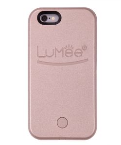Rose gold Lumee case. iPhone 6