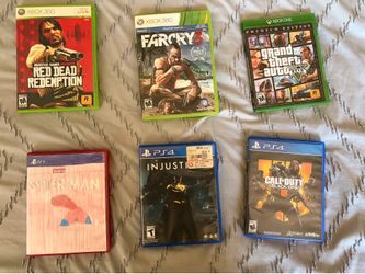 PS4 and XBOX Games Bundle
