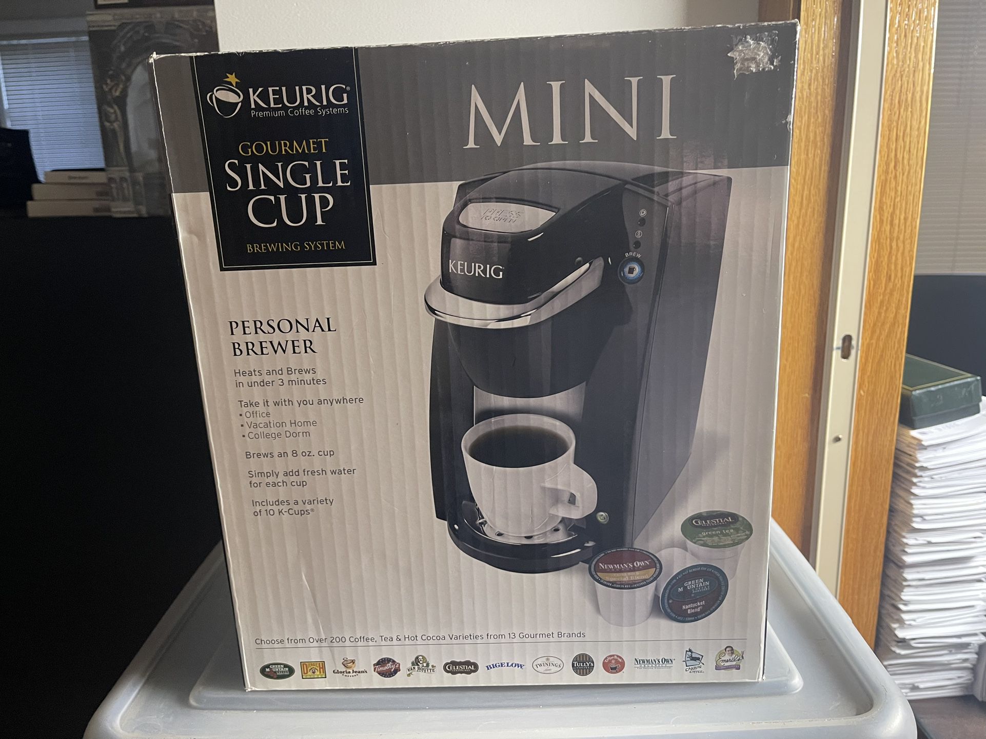 KEURIG MINI SINGLE CUP COFFEE MAKER