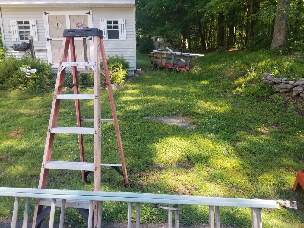 extension ladder 6' step ladder