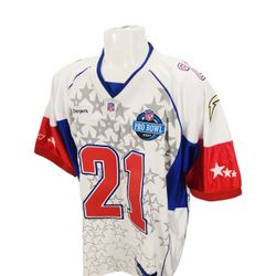 Reebok Vintage NFL Pro Bowl 2007 LaDainian Tomlinson Chargers Jersey SZ 50 100% Authentic Rare Limited Edition Exclusive HTF hard to find Y2K VTG ever