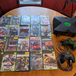 X Box Console And Games