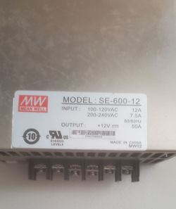 Power Supply Meanwell 600W
