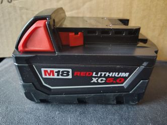 Milwaukee M18 RedLithium XC 5.0 Battery
