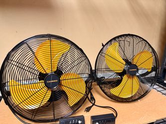 Industrial Fans – Set of 2