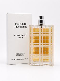 * Burberry Brit for Women EDT Tester – BIG BOTTLE – 3.3 oz (100 mL)