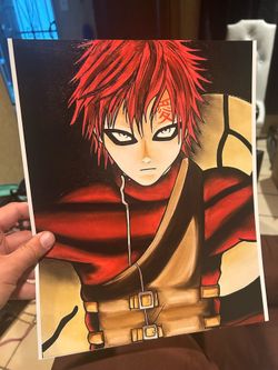 Naruto Shippuden Anime Gaara Poster 11x14