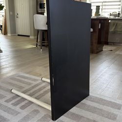 Ikea black table