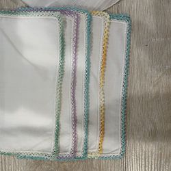 Vintage Ladies Delicate Handkerchiefs