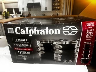 Calphalon premier 11 piece set new