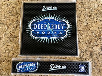 Deep Eddy Bar & Rail Spill Mats 16x16