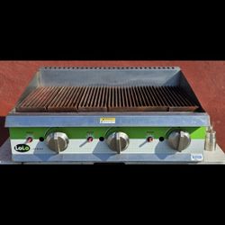 36" Natural Gas  Counter Top Lolo Charboiler