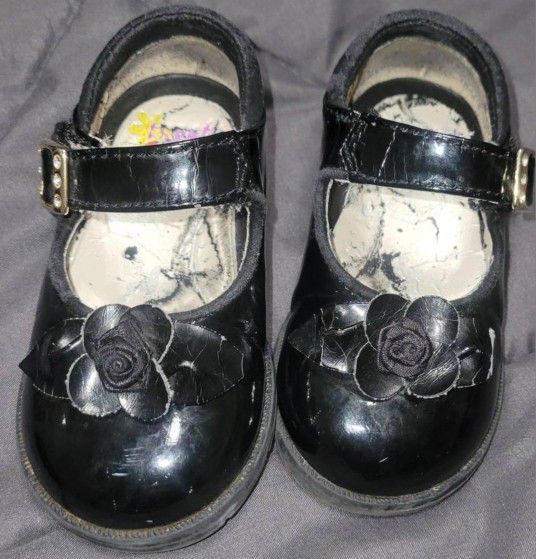 Buster Brown and Company Black Baby/Toddler Dress Shoes

