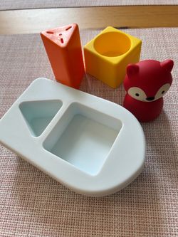 Skip Hop Zoo Sort & Stack Boat tub
