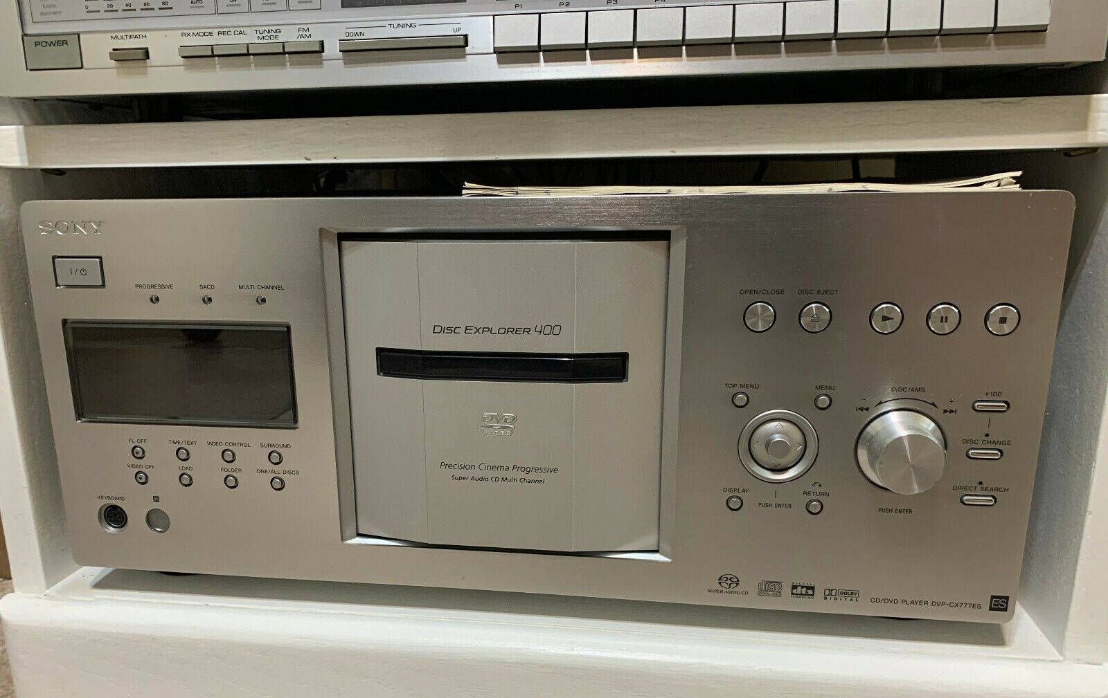 Sony CD/DVD Player 400 discs - New Laser Mechanism