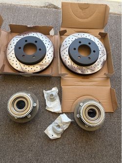 Centric 2-Piece Hub & Drilled Rotor Kit – 2004-2008 F-150 2WD / Mark LT