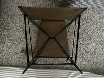 Tan Mini Camping Stool (No Brand Label Attached)