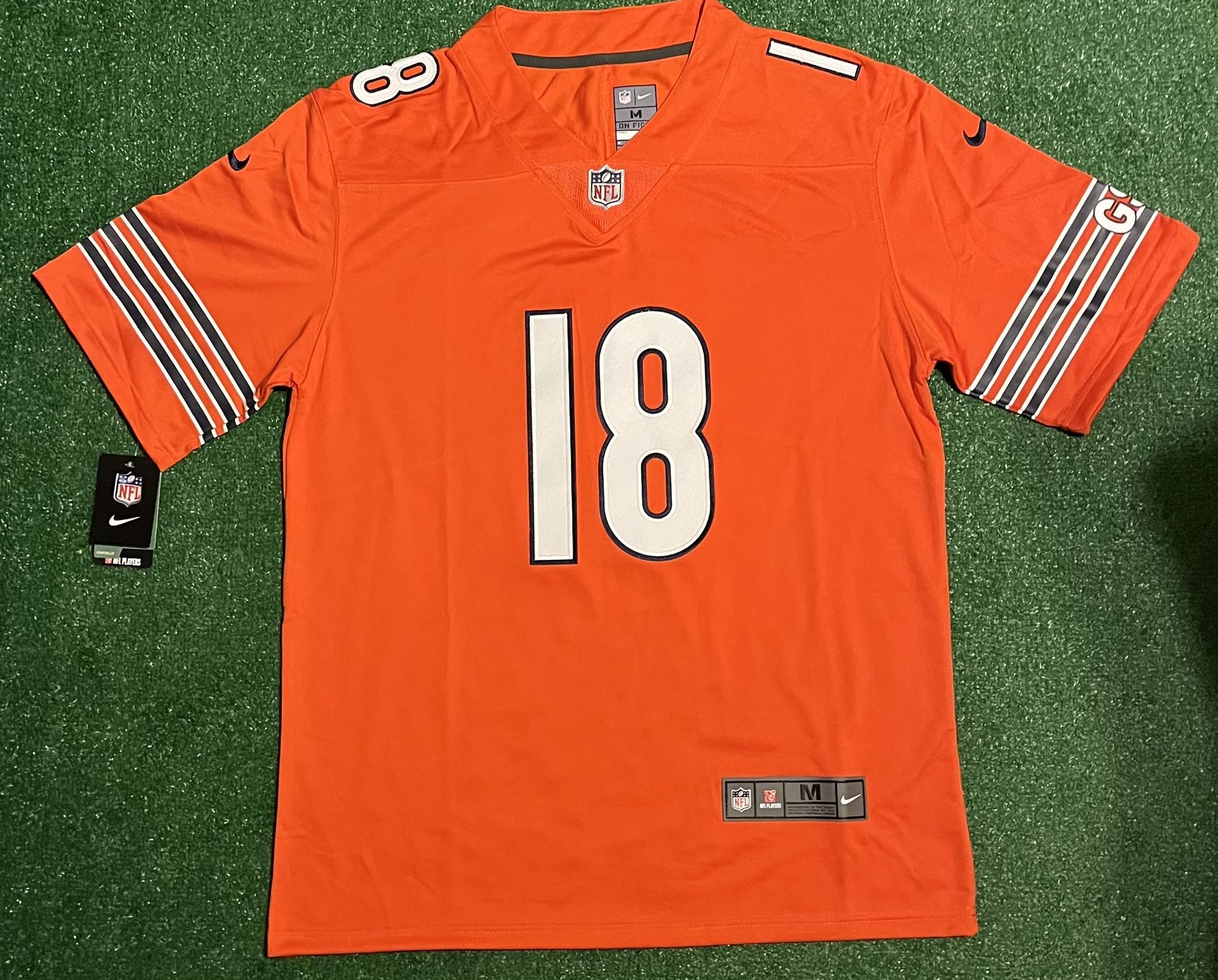 Caleb Williams Chicago Bears Orange Jersey