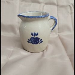 Stoneware Creamer FARMHOUSE OR COUNTRY 