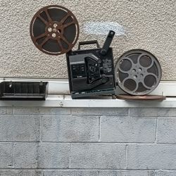 Film Projector And Movie Reel