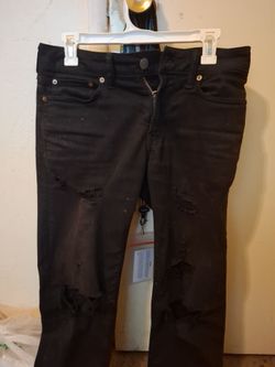 American eagle jeans black