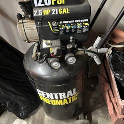 Central Pneumatic Air Compressor