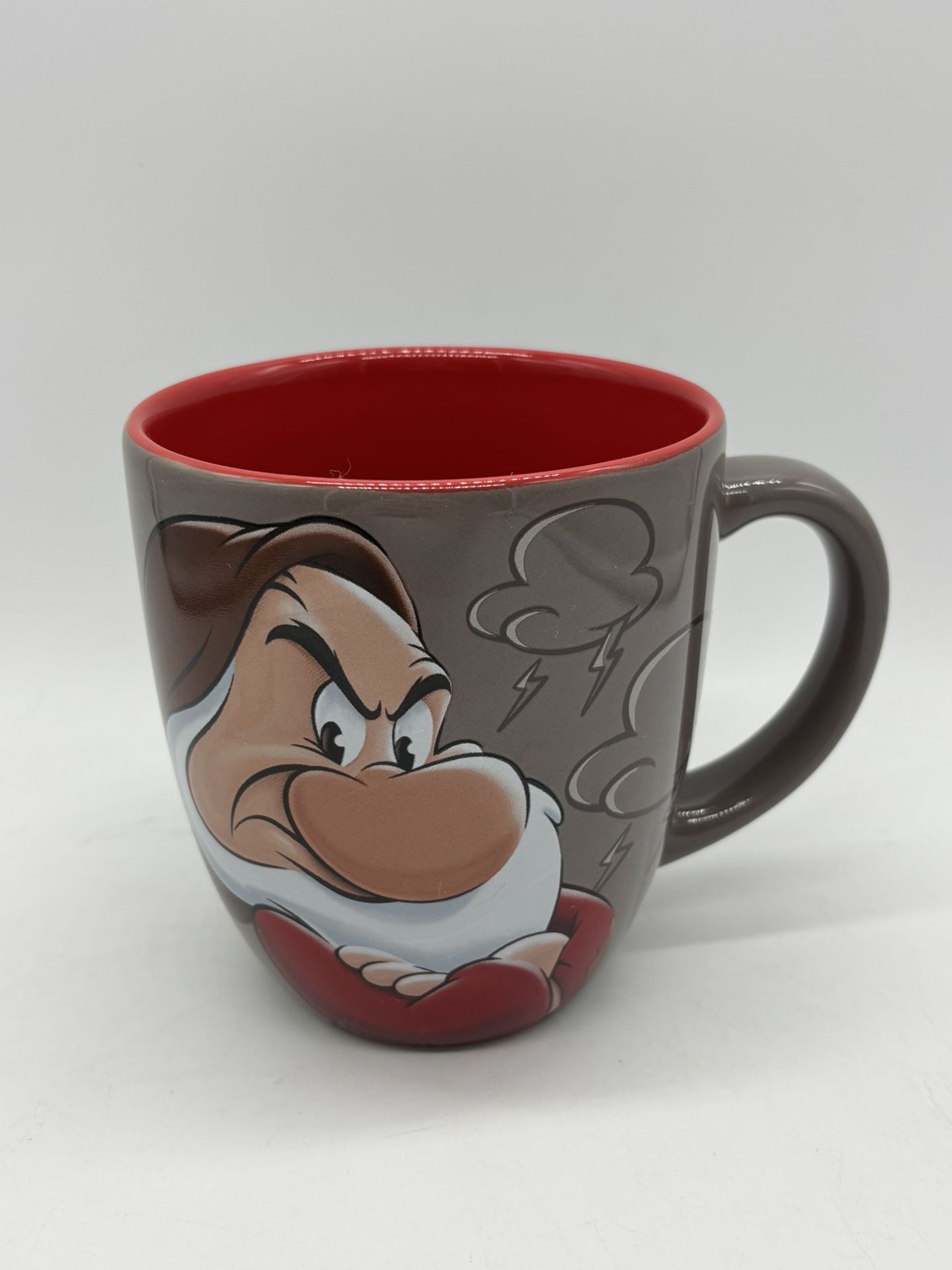 Walt Disney World The Seven Dwarfs Grumpy Coffee Tea Mug Thunder Cloud