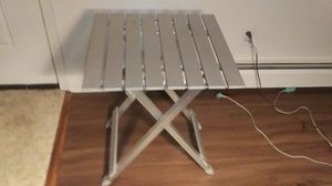 Photo Aluminum fold down work table