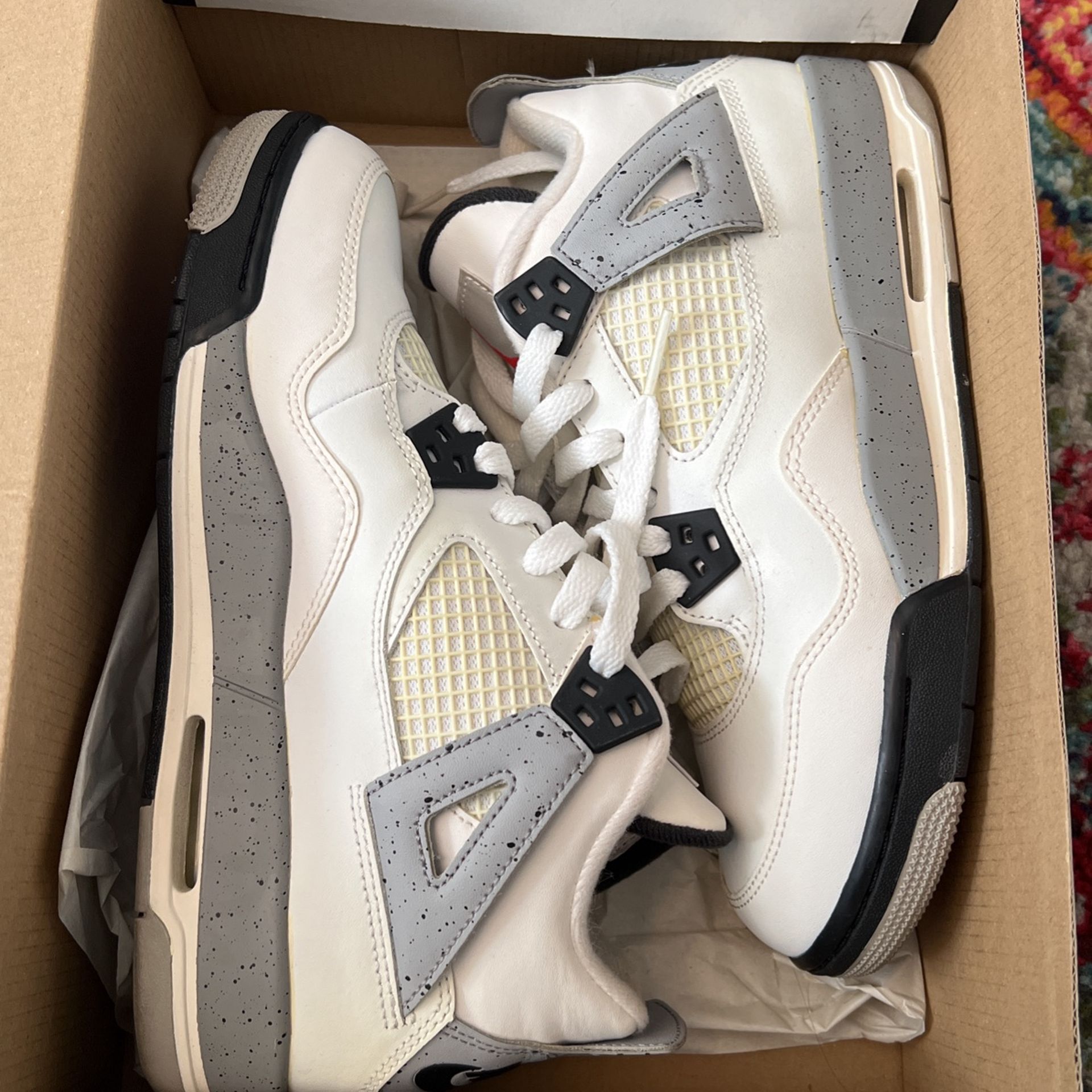 Jordan 4 Cement Size 6