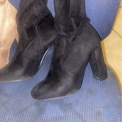 Long Black Boots 