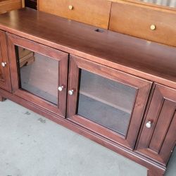 Console Table/ T.V Stand Entertainment Media Center Cabinet