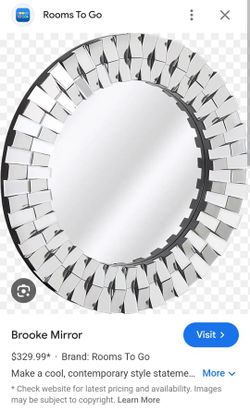 Brooke Mirror 44 Inch Round 