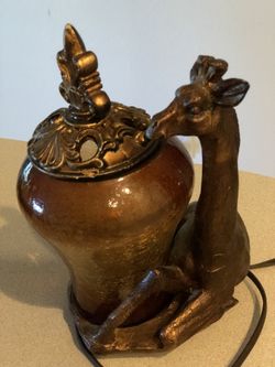 Vintage Giraffe Lamp