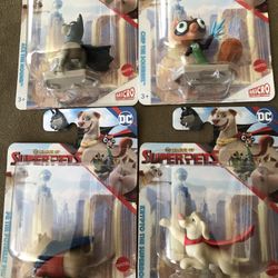 DC league of super pets figurines