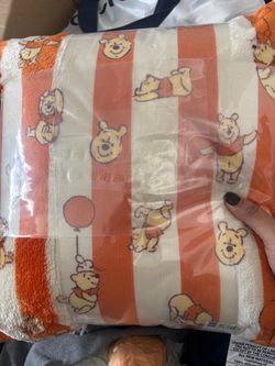 Kids Pooh 2 pack pillows