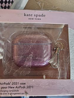Kate Spade Protective Case For Apple AirPods (3rd Gen) - Ombre Glitter Sunset