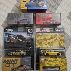 1/64 Mini Gt Hobby Japan Pop Race ek9 nsx s15 r32 r34