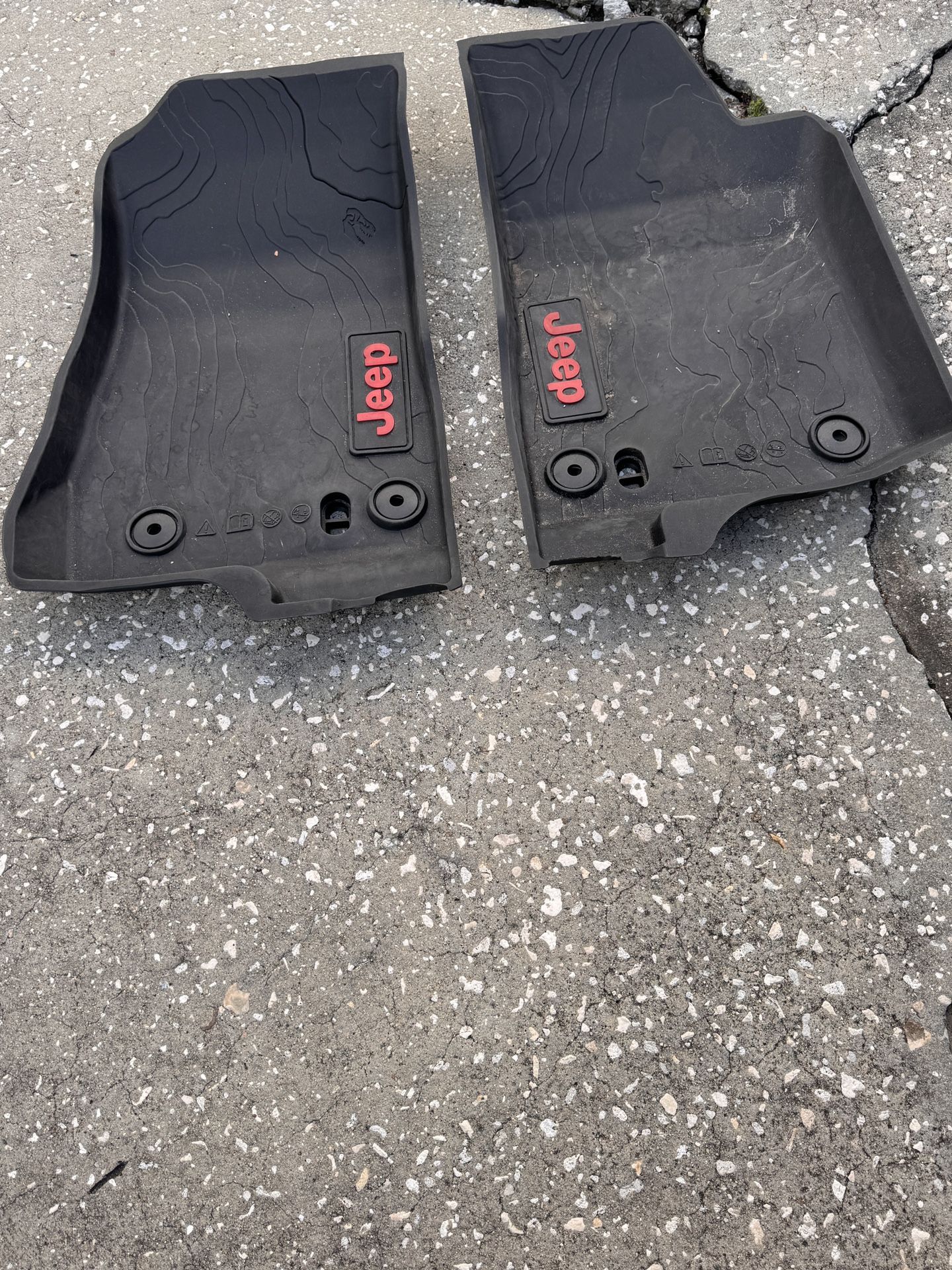 Mopar Jeep Wrangler Floor Mats