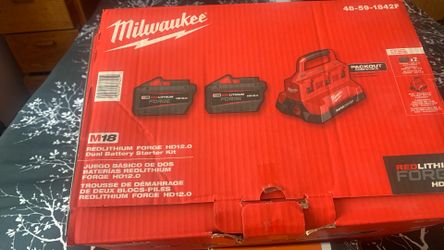 Milwaukee dual battery charger
