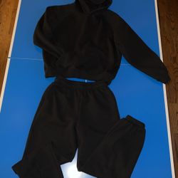 Black Lounge Wear / Jogging Set