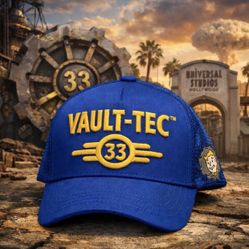 Fallout Vault-Tec 33 Hat – Universal Studios HHN – New w/ Tags