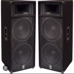 dj speaker dj audio yamaha s215v