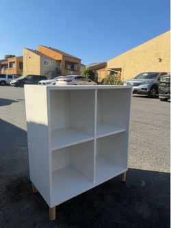 Set of 2 Cube Storage Organizer – White
