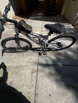 29” mongoose full suspension mountain bike