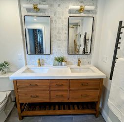 Never Opened Bathroom Mirror