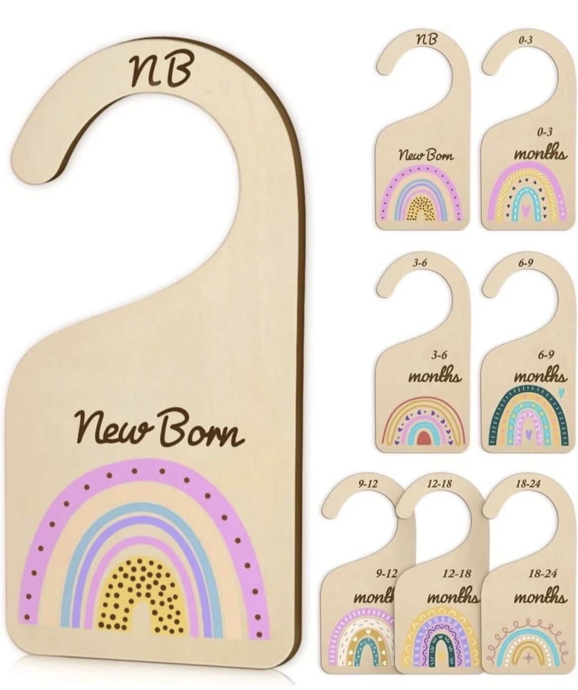 Baby Closet Dividers Baby Clothes Organizer From Newborn To 24 Months