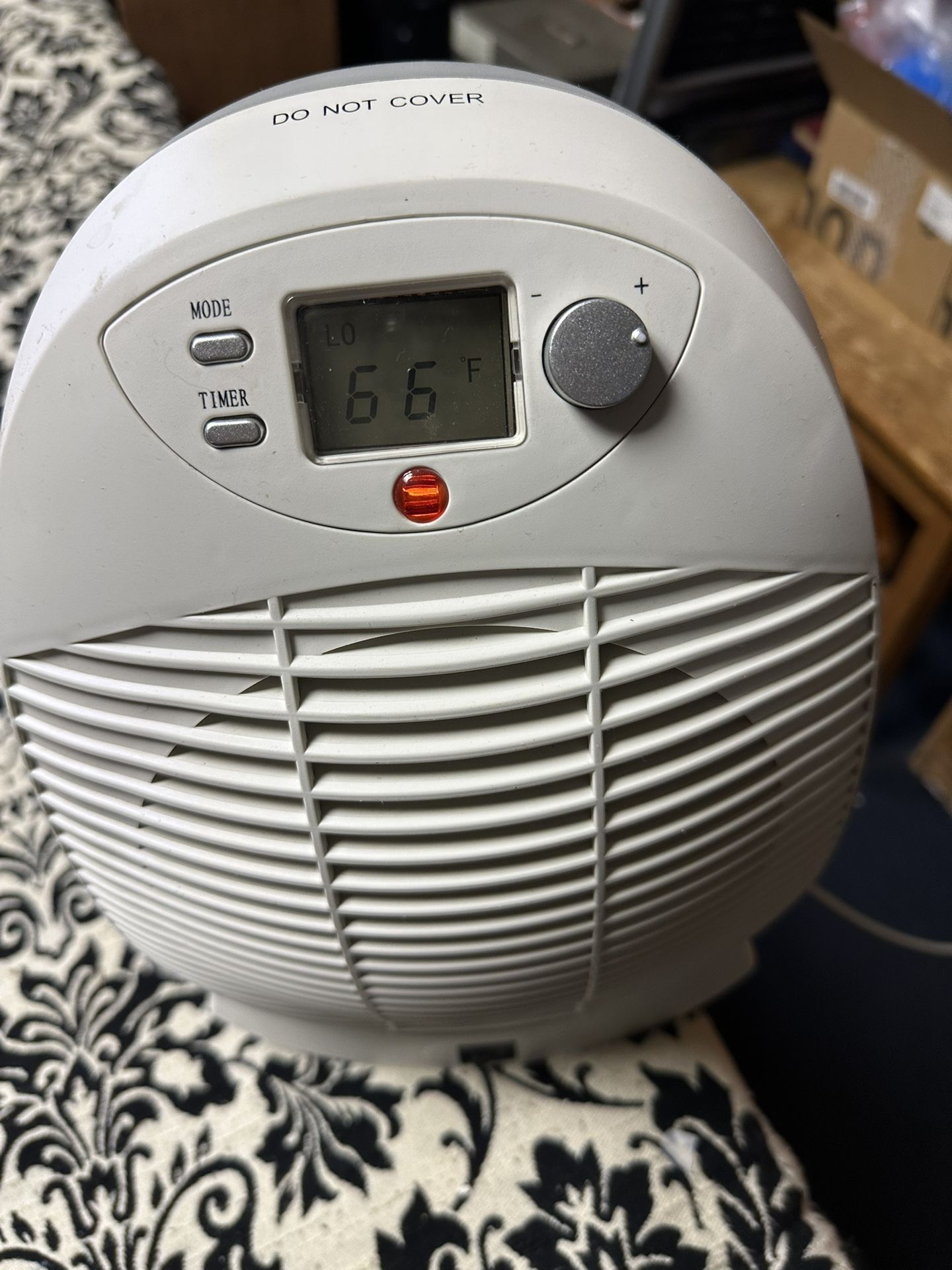 HEATER FAN - Rotates Left And Right