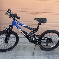 SUSPENSION BEAR MOUNTAIN BIKE 7-SPEED, STEEL FRAME